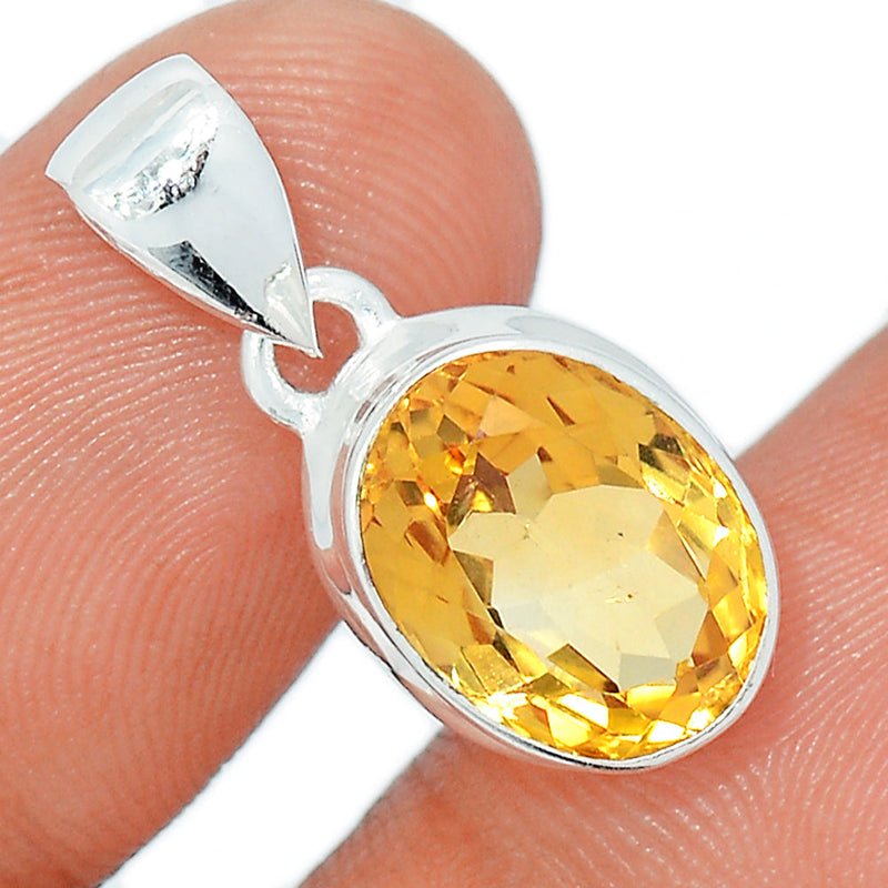 1" Citrine Pendants - CITP2364