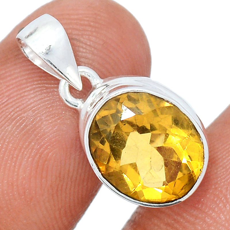 0.8" Citrine Pendants - CITP2399