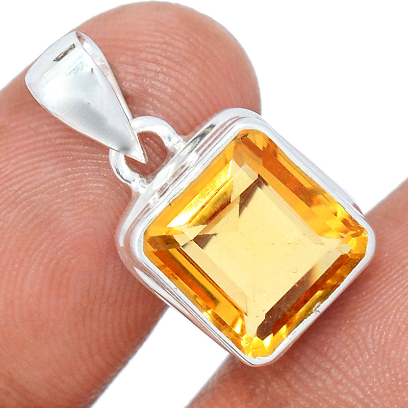 1" Citrine Pendants - CITP2413