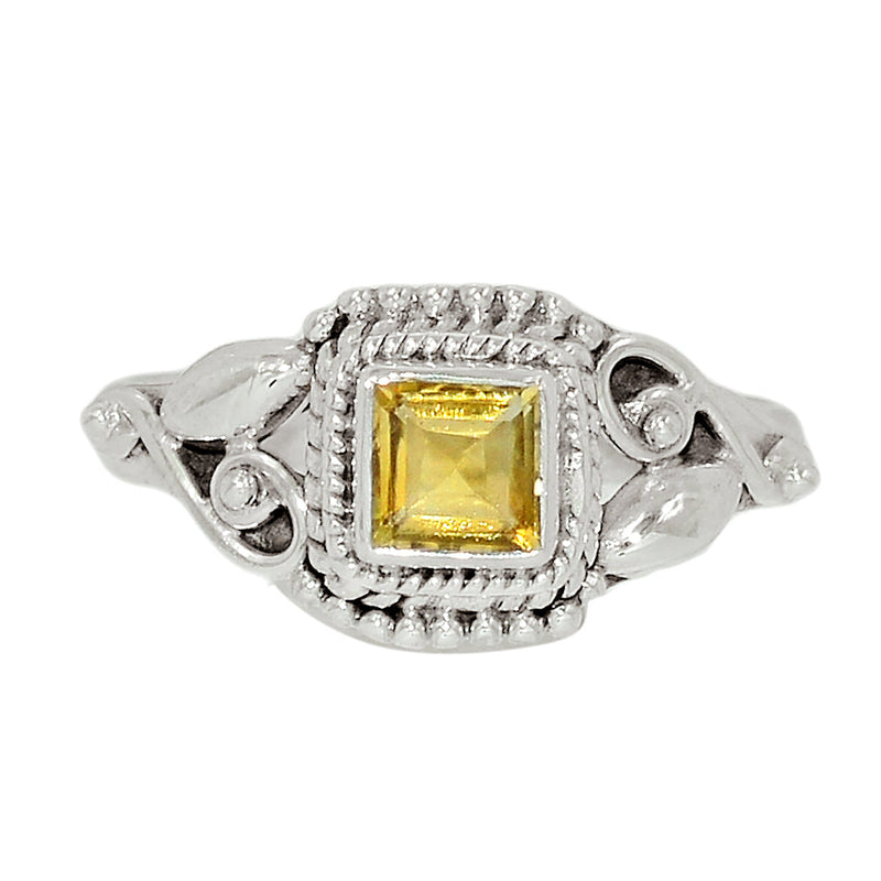 Small Filigree - Citrine Ring - CITR1086