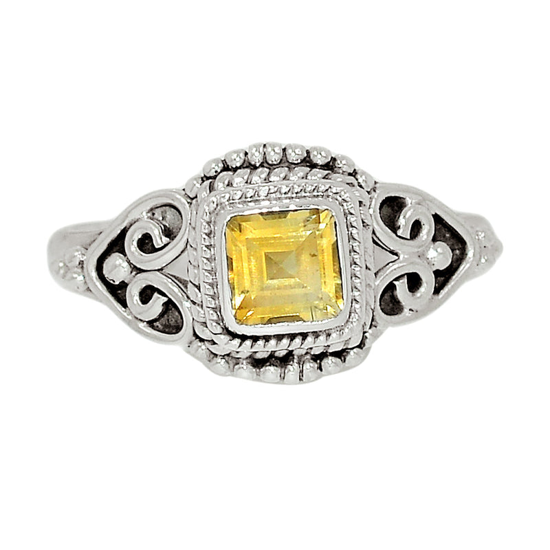 Small Filigree - Citrine Ring - CITR1108