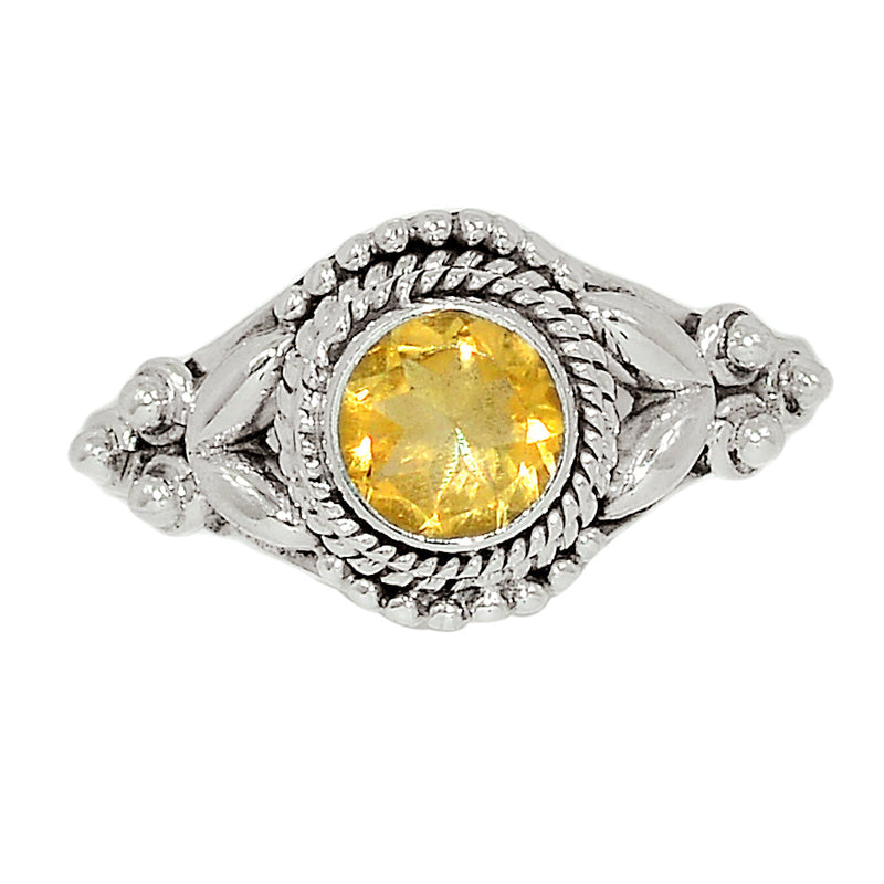 Small Filigree - Citrine Ring - CITR1111