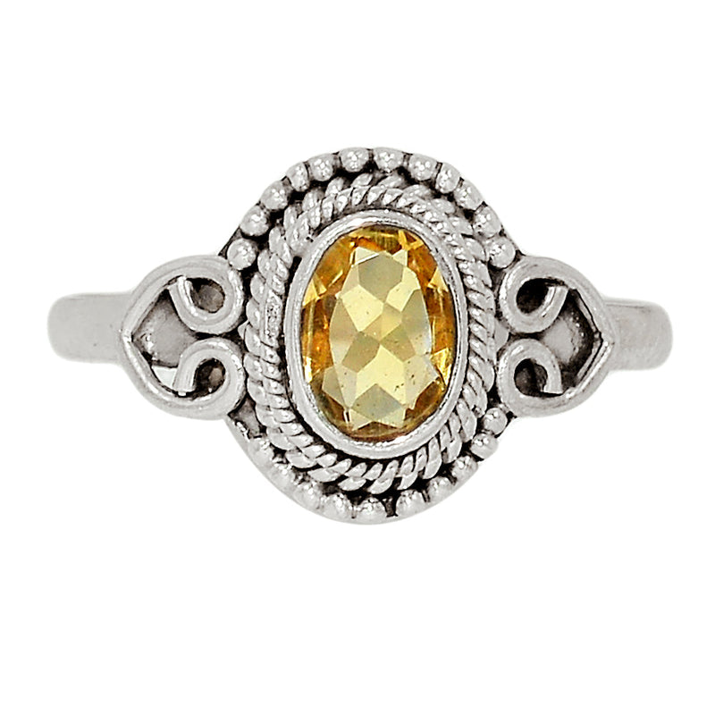 Small Filigree - Citrine Ring - CITR1178