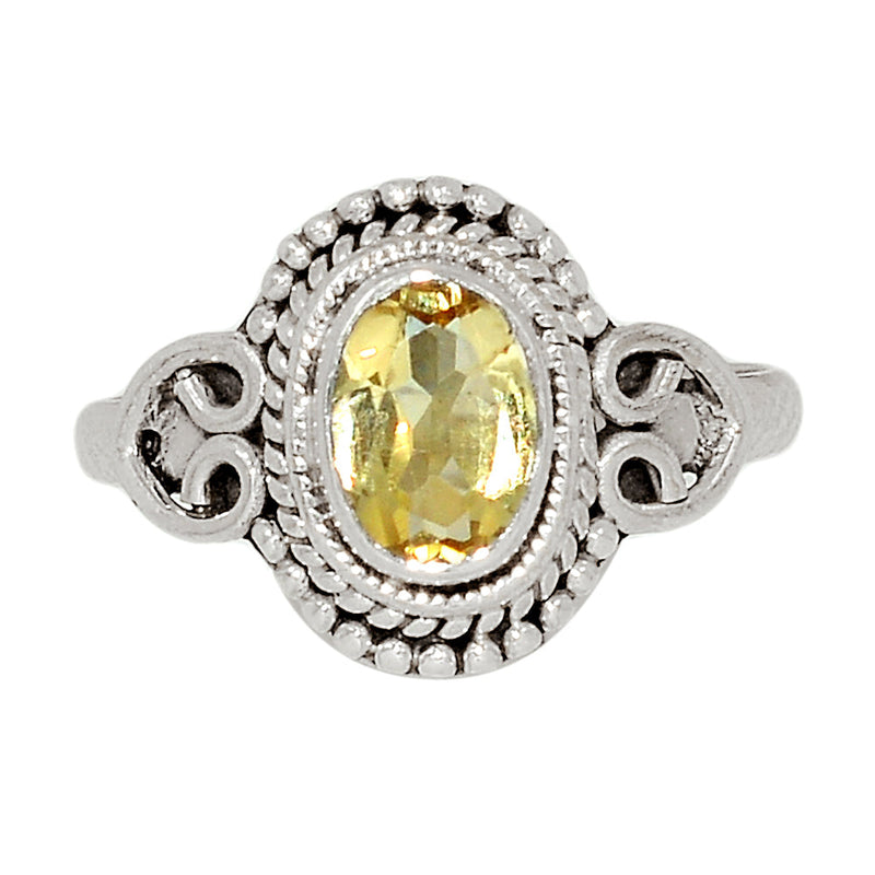 Small Filigree - Citrine Ring - CITR1207