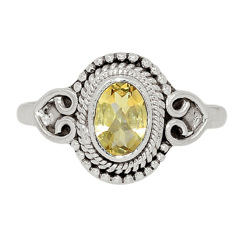 Small Filigree - Citrine Ring - CITR1212