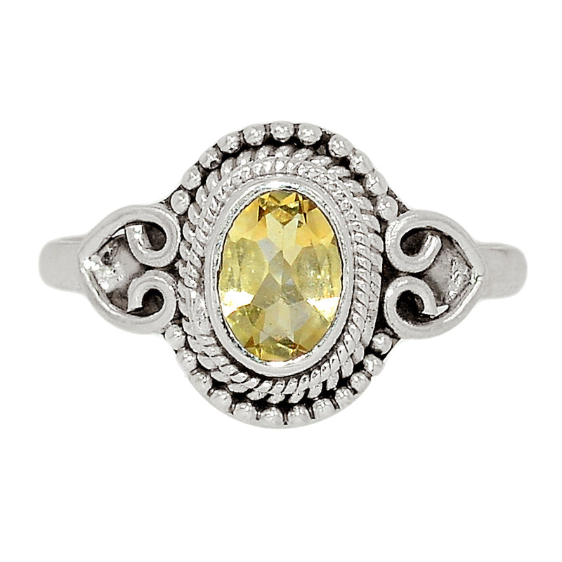 Small Filigree - Citrine Ring - CITR1212