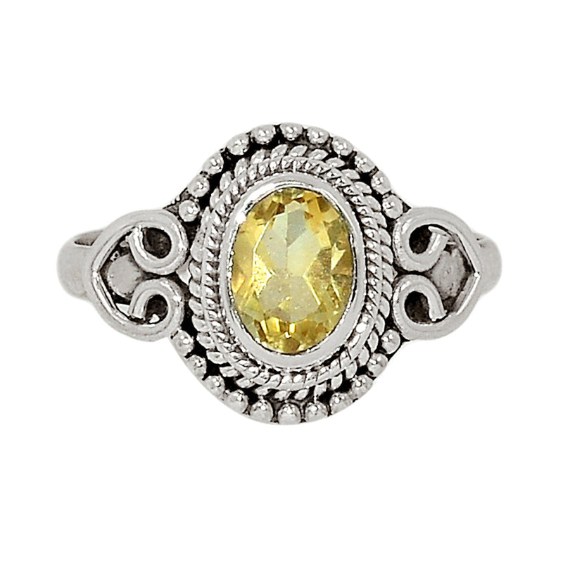 Small Filigree - Citrine Ring - CITR1222