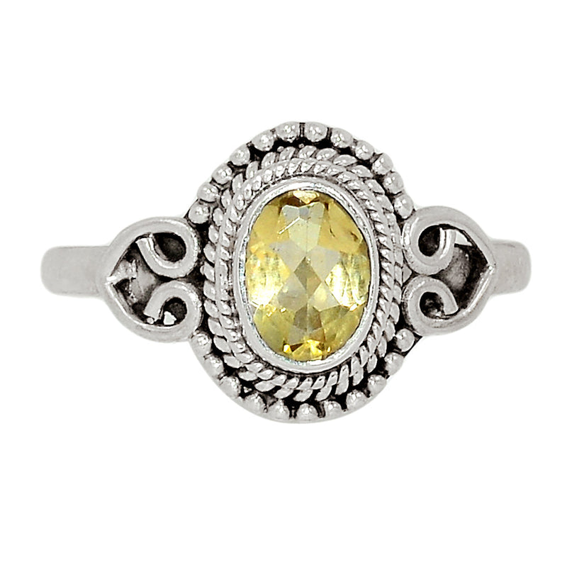 Small Filigree - Citrine Ring - CITR1226