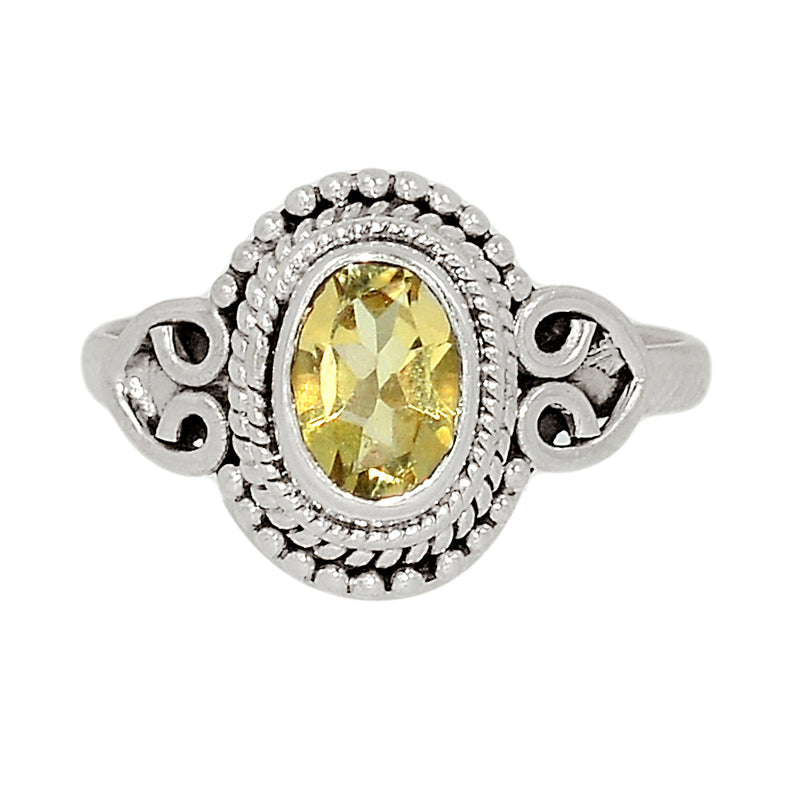 Small Filigree - Citrine Ring - CITR1243