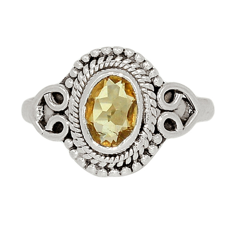 Small Filigree - Citrine Ring - CITR1249