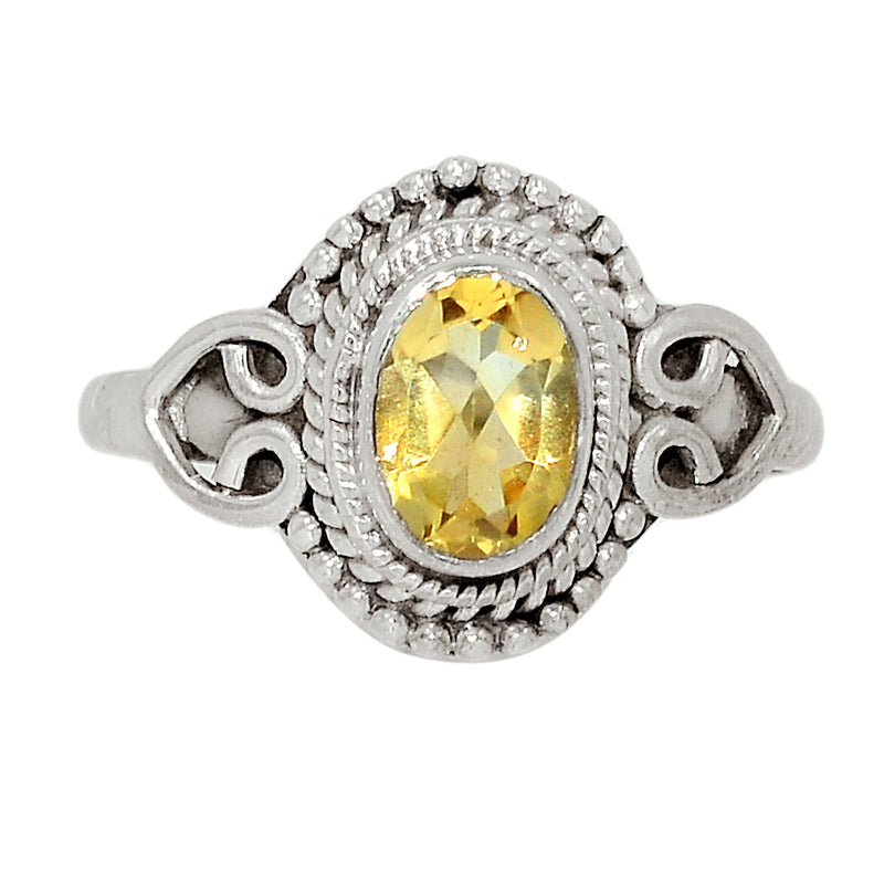 Small Filigree - Citrine Ring - CITR1268