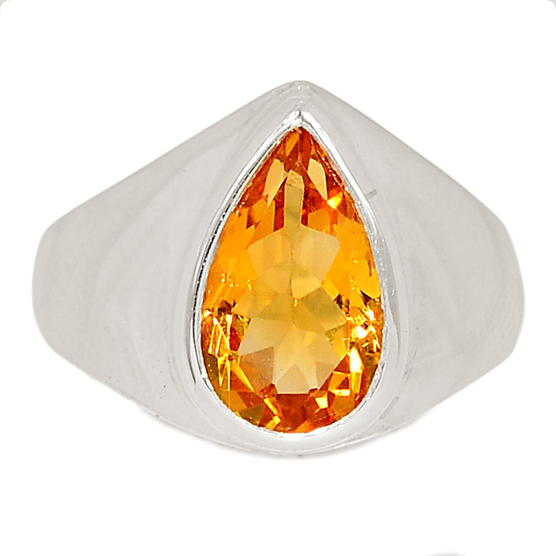 Solid - Citrine Ring - CITR1335