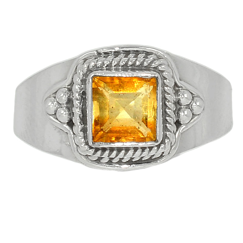 Fine Filigree - Citrine Ring - CITR947