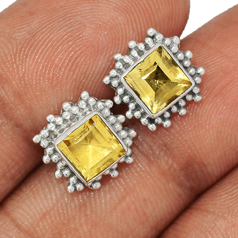 Citrine Studs - CITS848