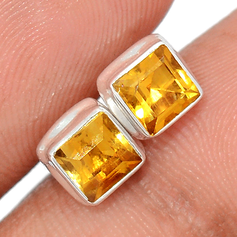 Citrine Studs - CITS863