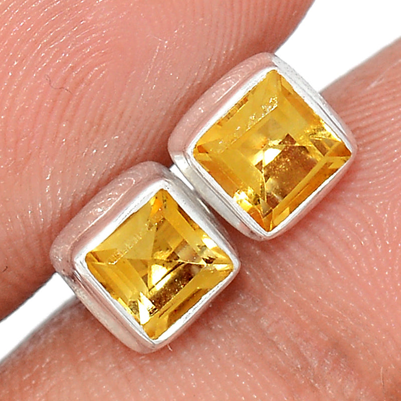 Citrine Studs - CITS895