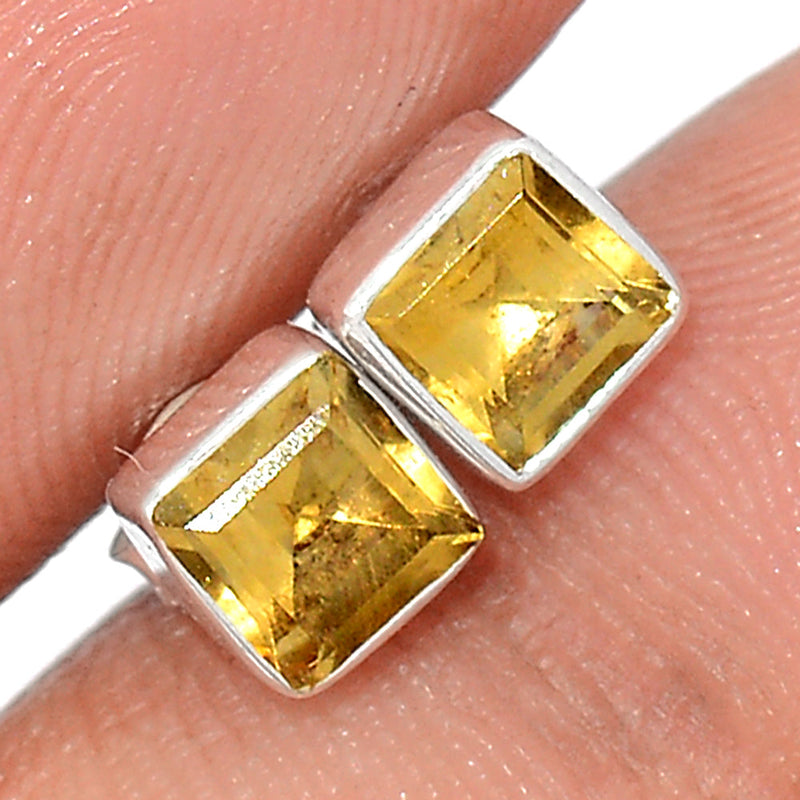 Citrine Studs - CITS900