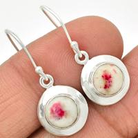 Cinnabar in Scapolite Earring - CNBE281