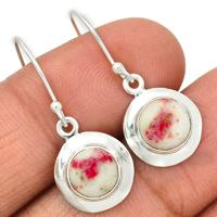 Cinnabar in Scapolite Earring - CNBE286