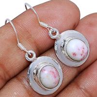 Cinnabar in Scapolite Earring - CNBE334