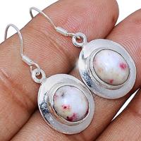 Cinnabar in Scapolite Earring - CNBE340