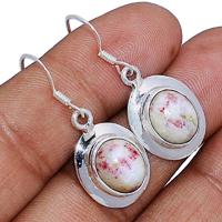 Cinnabar in Scapolite Earring - CNBE347