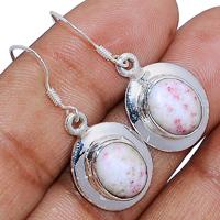 Cinnabar in Scapolite Earring - CNBE358