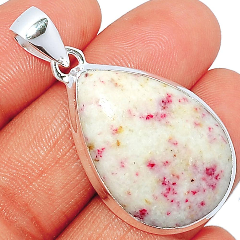 1.6" Cinnabar in Scapolite Pendants - CNBP693