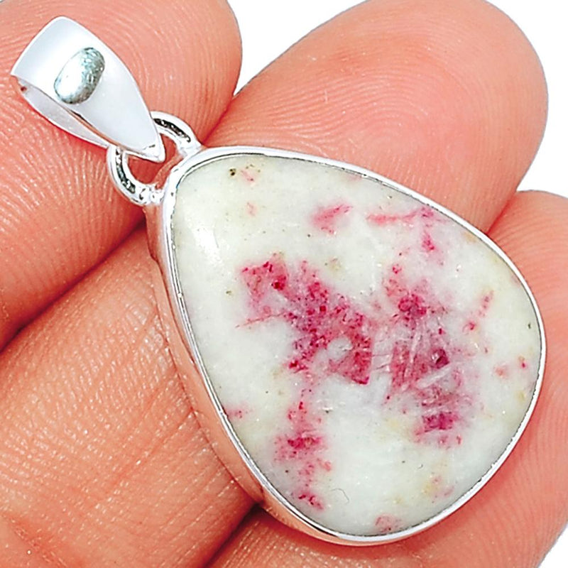 1.3" Cinnabar in Scapolite Pendants - CNBP705