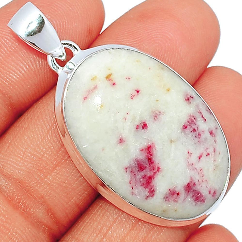 1.6" Cinnabar in Scapolite Pendants - CNBP710