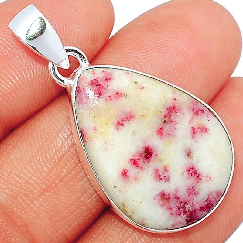 1.5" Cinnabar in Scapolite Pendants - CNBP714