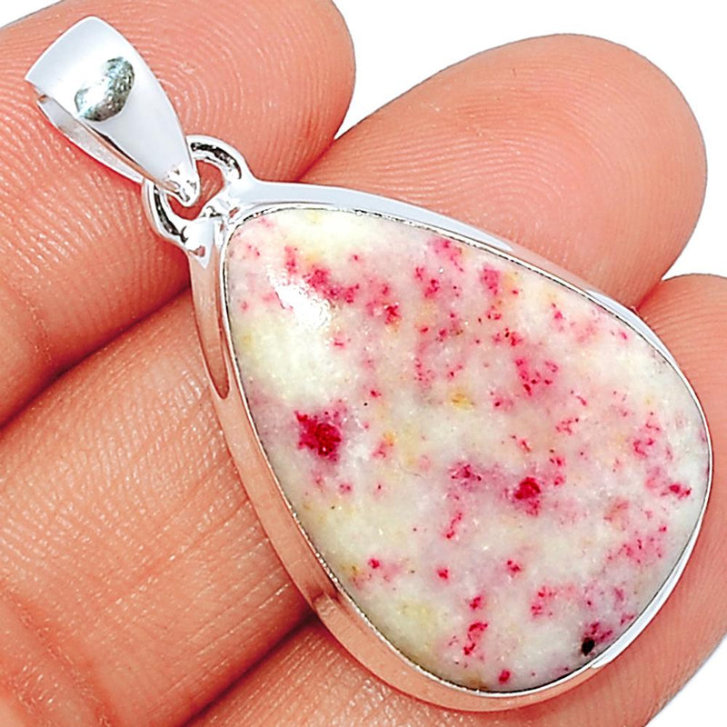 1.6" Cinnabar in Scapolite Pendants - CNBP717
