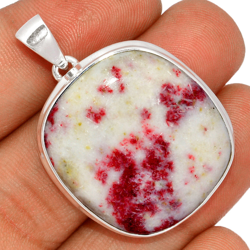 1.6" Cinnabar In Scapolite Pendants - CNBP728