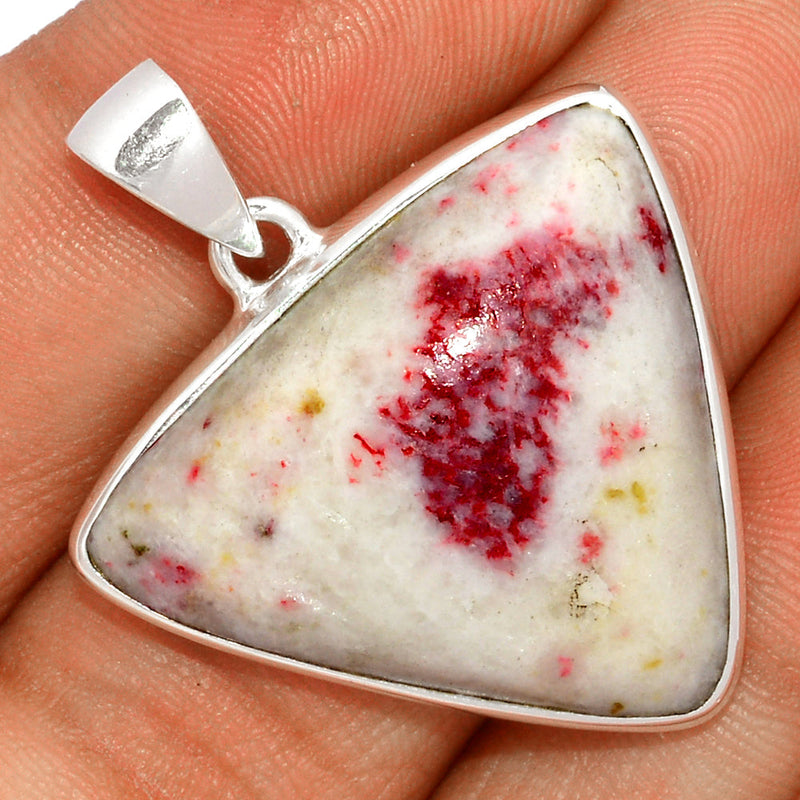 1.6" Cinnabar In Scapolite Pendants - CNBP754