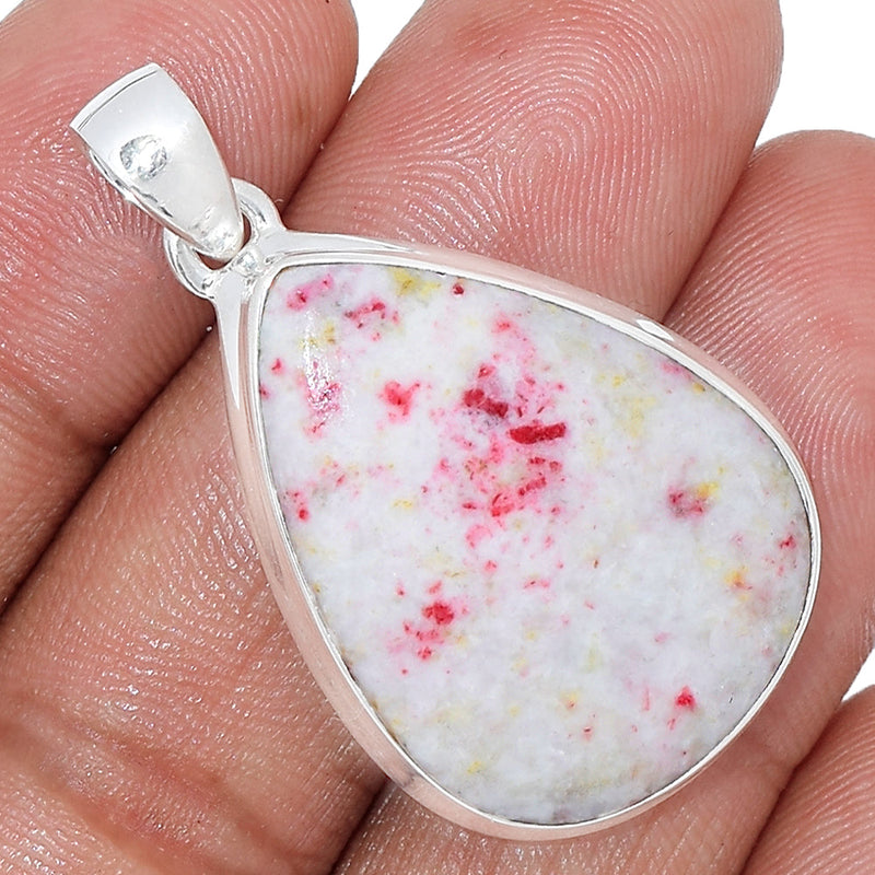 1.5" Cinnabar In Scapolite Pendants - CNBP781