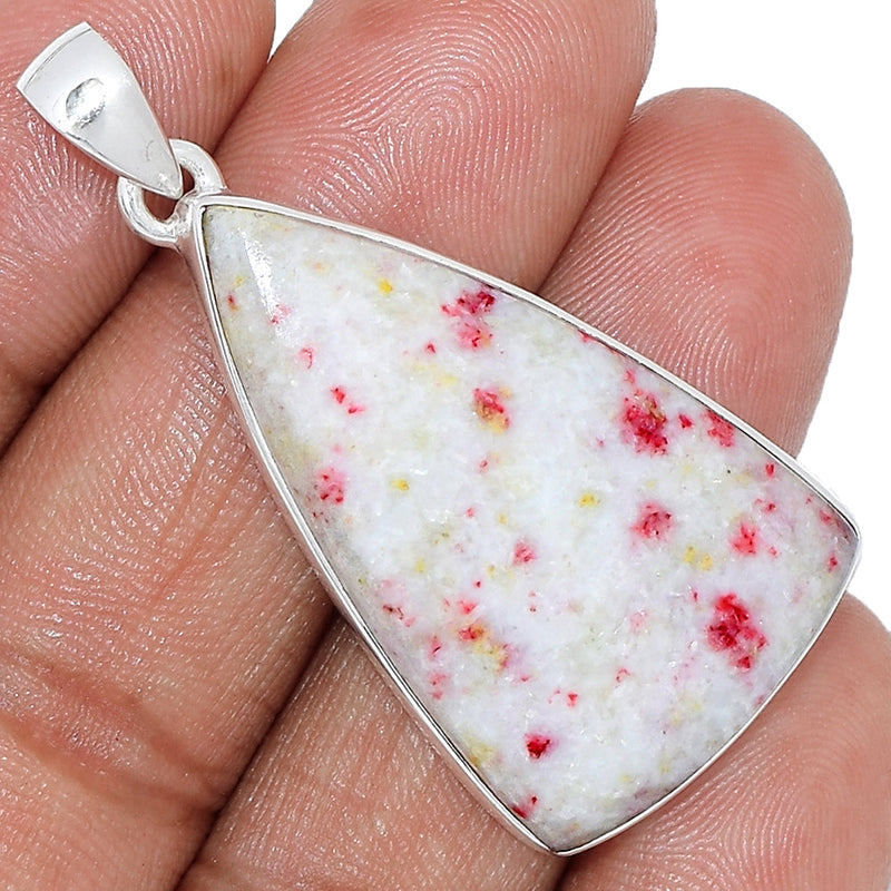 1.7" Cinnabar In Scapolite Pendants - CNBP789