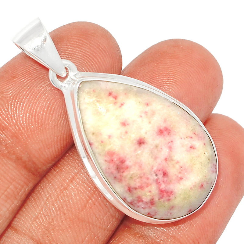 1.6" Cinnabar In Scapolite Pendants - CNBP836