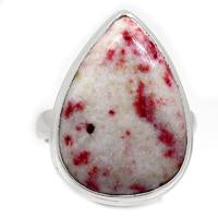 Cinnabar in Scapolite Ring-CNBR422