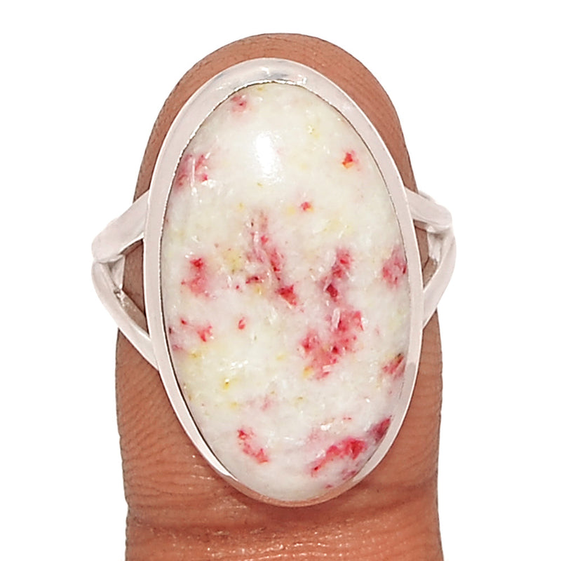 Cinnebar In Scapolite Ring - CNBR500