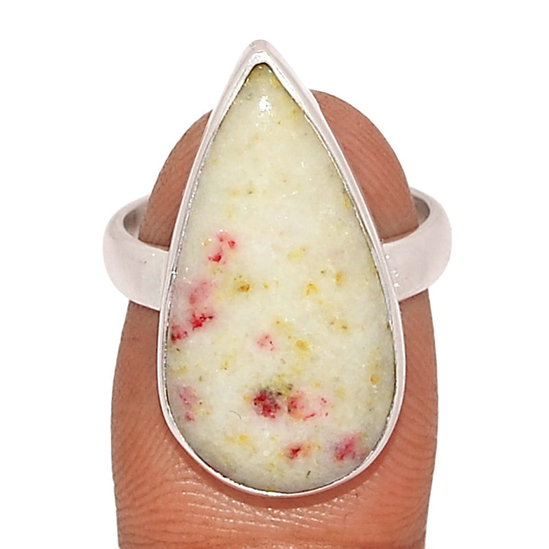 Cinnebar In Scapolite Ring - CNBR507