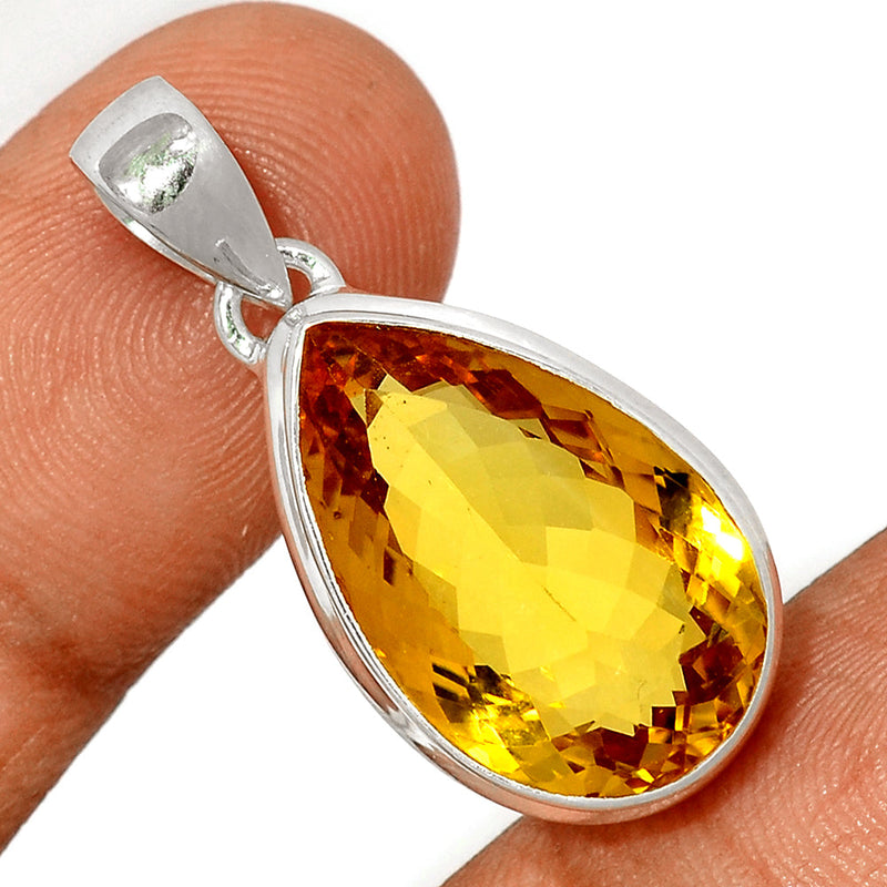 1.3" Cognac Quartz Pendants - CNQP144