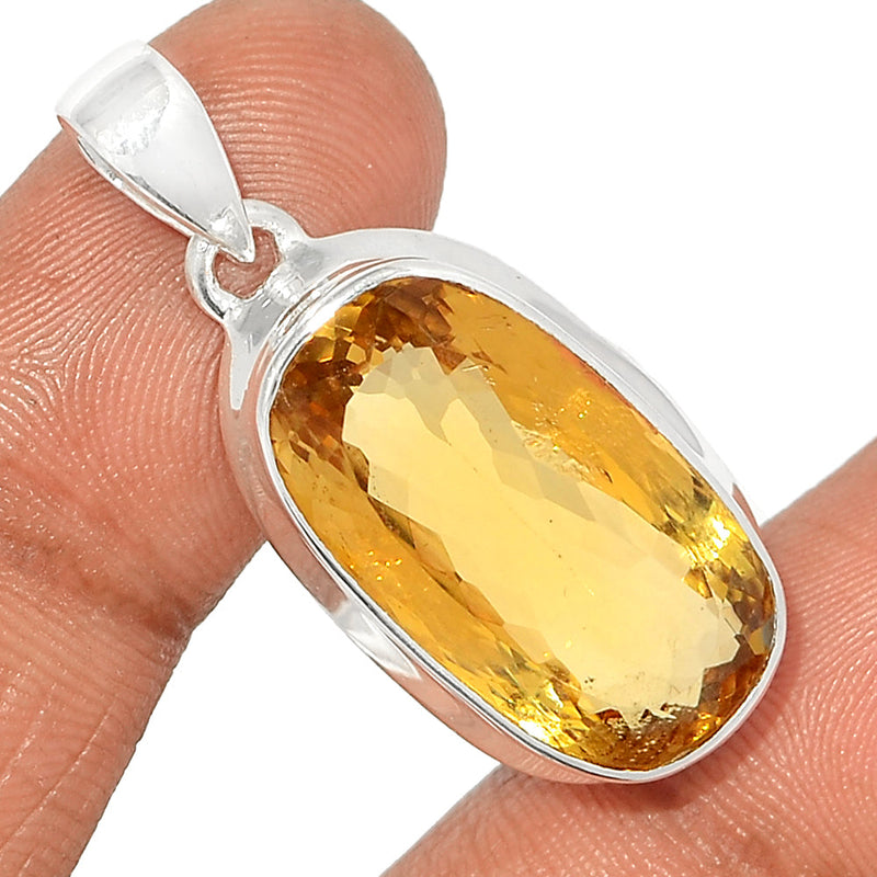 1.5" Cognac Quartz Pendants - CNQP154