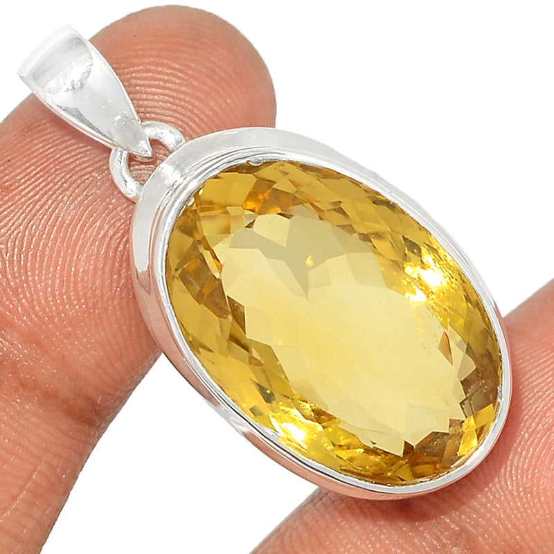 1.5" Cognac Quartz Pendants - CNQP155