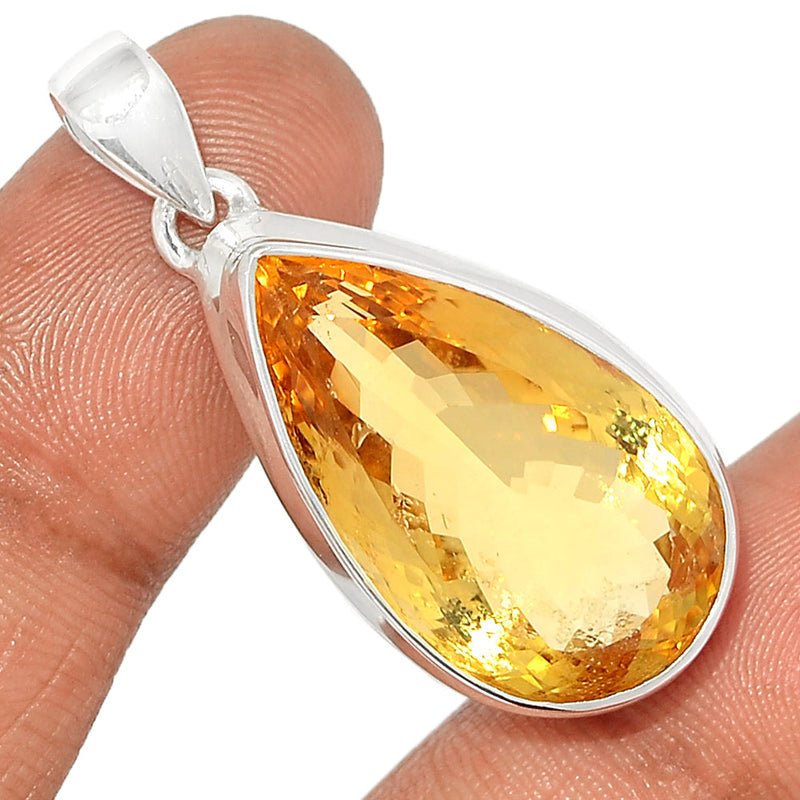 1.5" Cognac Quartz Pendants - CNQP166