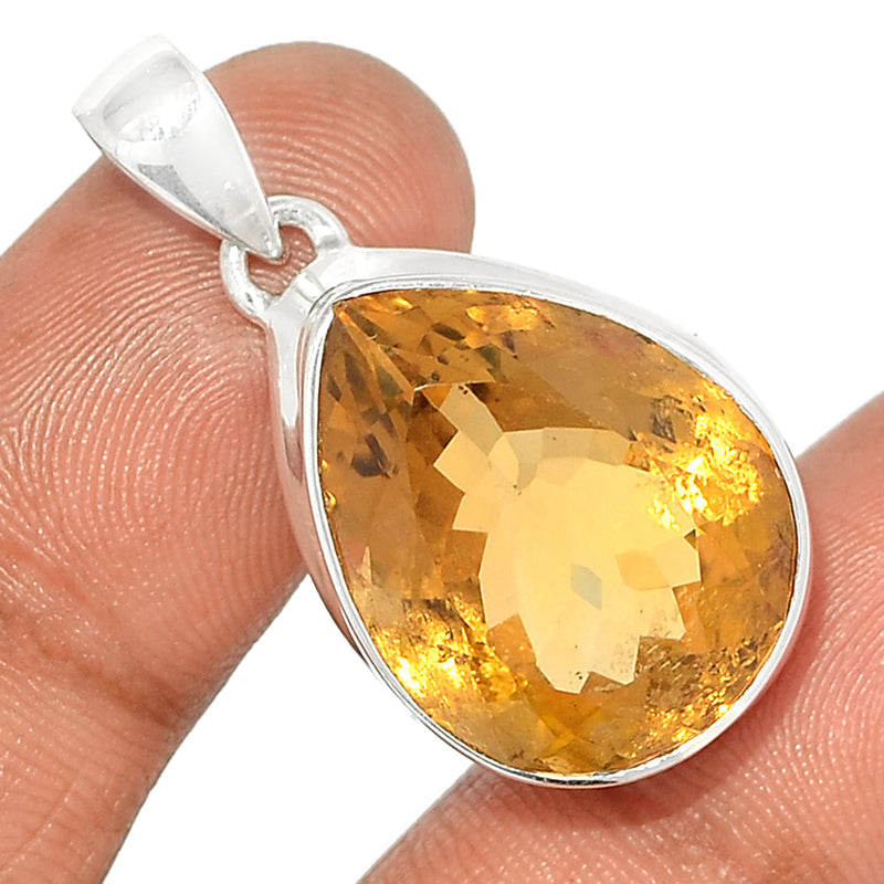 1.3" Cognac Quartz Pendants - CNQP178