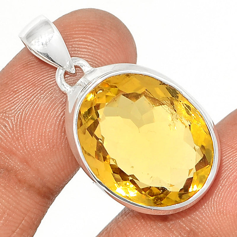 1.3" Cognac Quartz Pendants - CNQP182