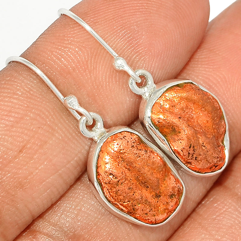 1.2" Copper Nuggets Earrings - CNTE17