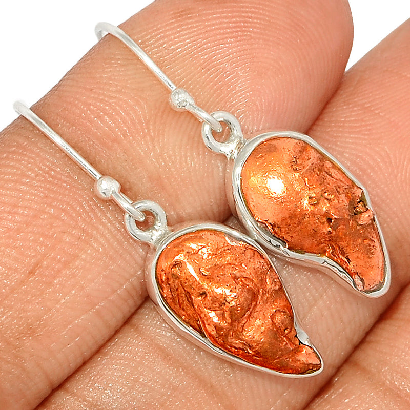 1.3" Copper Nuggets Earrings - CNTE1