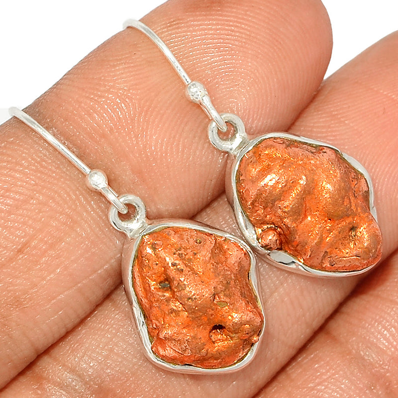 1.3" Copper Nuggets Earrings - CNTE20