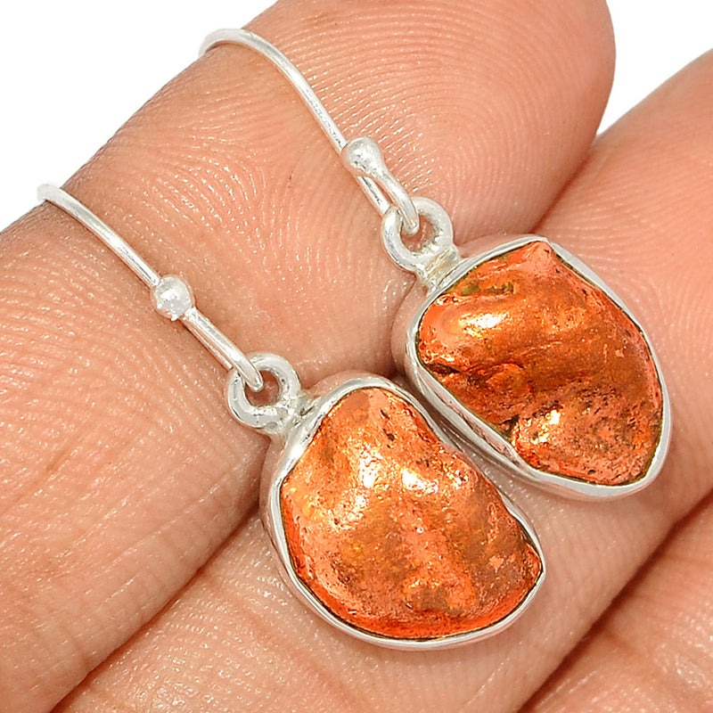 1.2" Copper Nuggets Earrings - CNTE28